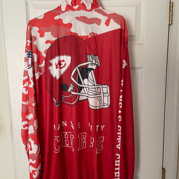 Kansas City Chiefs NFL Pullover Hoodie Men's SZ 2 XL - Picture 4 of 5